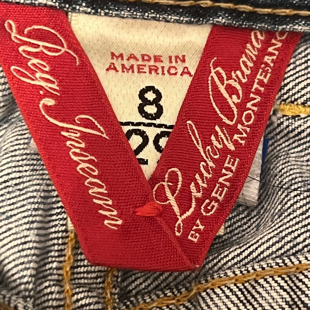 Lucky Brand Striped Denim Jeans - Picture 2 of 5